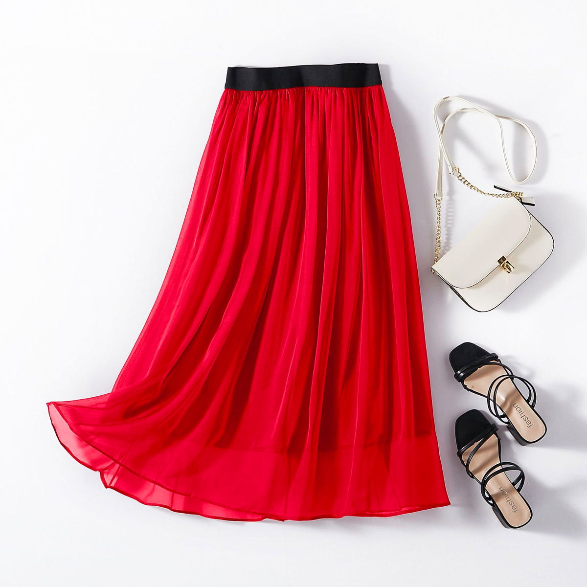 Maix Silk Skirt