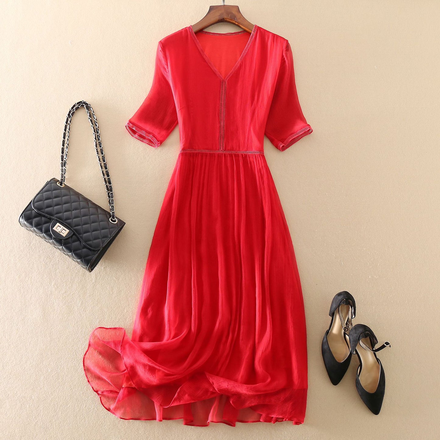 Mulberry Silk Dress