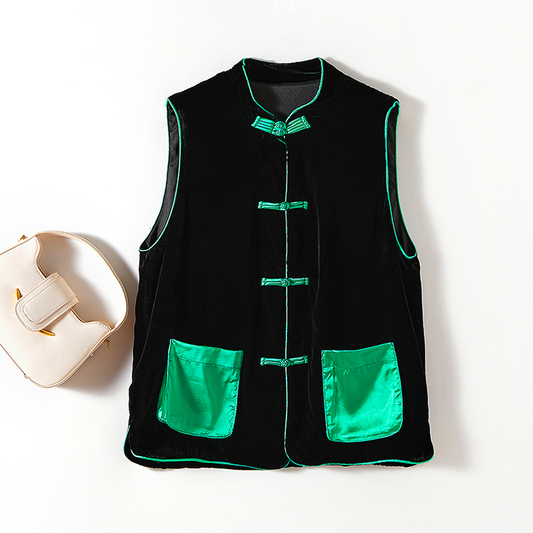 Retro Silk Vest